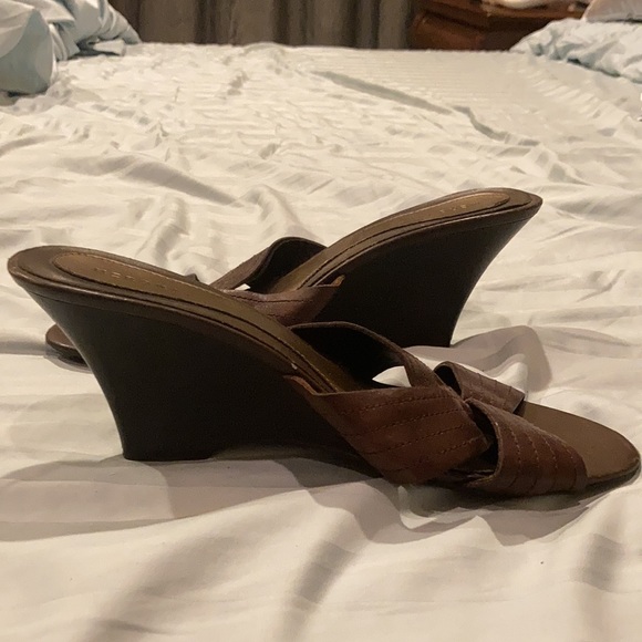 2/$15 Marona Brown Strap Open Toe - Picture 6 of 8